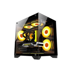 Ant Esports Crystal Z2 ARGB M-ATX Mid Tower Case - Genuine PC Component