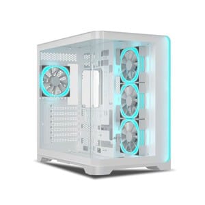 Ant Esports Crystal Z2 ARGB White M-ATX Mid-Tower Case - Genuine PC Component