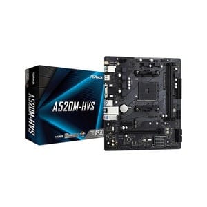 ASRock A520M-HVS M-ATX Motherboard - Genuine PC Component