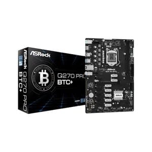 ASRock Q270 Pro BTC Plus ATX DDR4 Motherboard - Genuine PC Component
