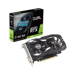 Asus Dual RTX 3050 OC Edition 6GB Gaming Graphics Card - Genuine PC Component