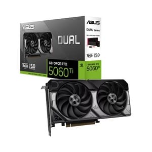 Asus Dual RTX 5060 Ti 16GB GDDR7 Graphics Card - Genuine PC Component