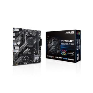 Asus Prime B550M-K ARGB M-ATX Motherboard - Genuine PC Component