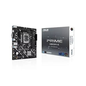 Asus Prime H810M-K DDR5 M-ATX Motherboard - Genuine PC Component