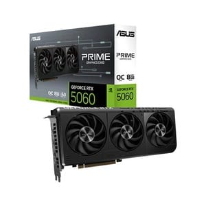 ASUS Prime RTX 5060 OC 8GB GDDR7 Graphics Card - Genuine PC Component