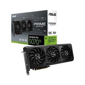 ASUS Prime RTX 5070 Ti OC 16GB GDDR7 Graphics Card - Genuine PC Component