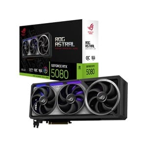 ASUS ROG Astral RTX 5080 OC 16GB GDDR7 Graphics Card - Genuine PC Component