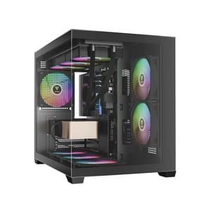 Gamdias Aura GC10M V2 ARGB M-ATX Mini Tower Case - Genuine PC Component
