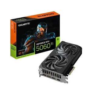 Gigabyte RTX 5060 Ti Windforce OC 16GB GDDR7 Graphics Card - Genuine PC Component