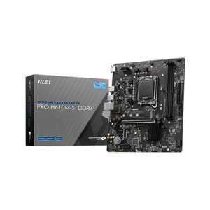 MSI PRO H610M-S M-ATX Motherboard - Genuine PC Component