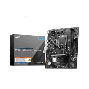 MSI PRO H610M-S WIFI DDR4 Motherboard - Genuine PC Component