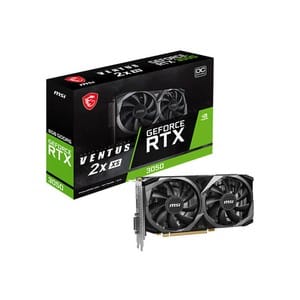 MSI RTX 3050 Ventus 2X XS OC 8GB Graphics Card - Genuine PC Component