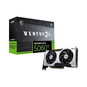MSI RTX 5060 Ti Ventus 2X OC Plus 8GB GDDR7 Graphics Card - Genuine PC Component