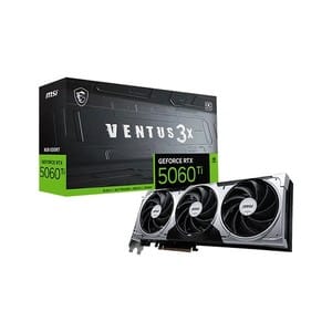 MSI RTX 5060 Ti Ventus 3X OC 8GB GDDR7 Graphics Card - Genuine PC Component