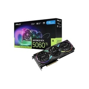 PNY RTX 5060 Ti EPIC-X RGB OC 8GB GDDR7 Graphics Card - Genuine PC Component