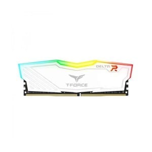 TeamGroup T-Force Delta RGB White 8GB 3200MHz CL16 DDR4 RAM - Genuine PC Component