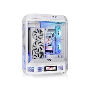 Thermaltake The Tower 600 Snow White ATX Mid Tower Case - Genuine PC Component