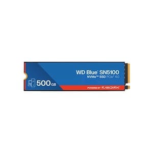 WD Blue SN5100 NVMe 500GB Gen4 SSD - Genuine PC Component
