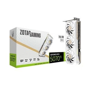 Zotac RTX 5070 Ti Solid Core OC White Edition 16GB Graphics Card - Genuine PC Component