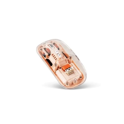 Acer Transparent Wireless Peach Mouse - Gaming Peripherals