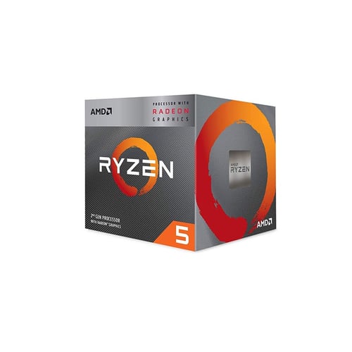 AMD Ryzen 5 3400G Processor with Radeon RX Vega 11 Graphics - Processors
