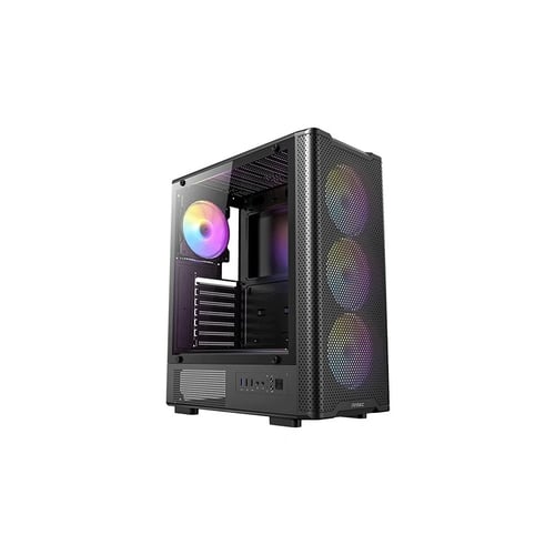 Antec VX310 ARGB ATX Mid Tower Case - Cabinets