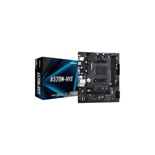 ASRock A520M-HVS M-ATX Motherboard - Motherboards