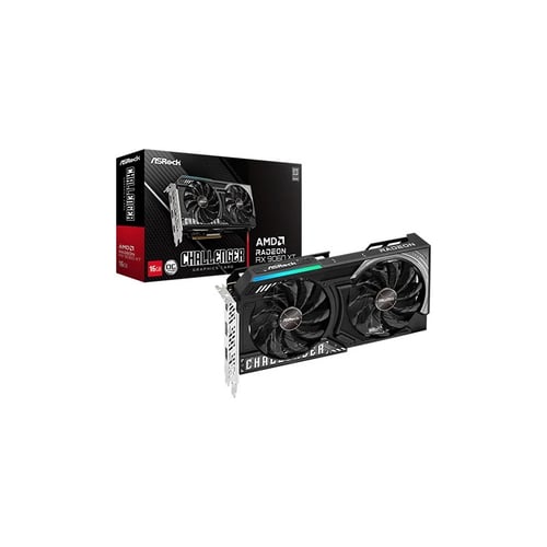 ASRock RX 9060 XT Challenger OC 16GB GDDR6 Graphics Card - Graphics Cards