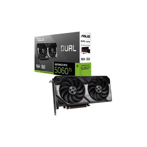 Asus Dual RTX 5060 Ti 16GB GDDR7 Graphics Card - Graphics Cards