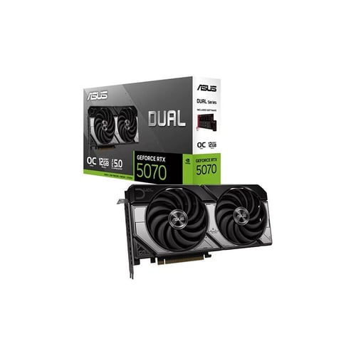 Asus Dual RTX 5070 OC 12GB GDDR7 Graphics Card - Graphics Cards