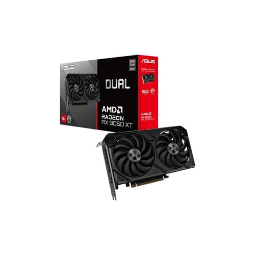 Asus Dual RX 9060 XT 16GB GDDR6 Graphics Card - Graphics Cards