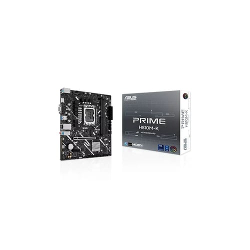 Asus Prime H810M-K DDR5 M-ATX Motherboard - Motherboards