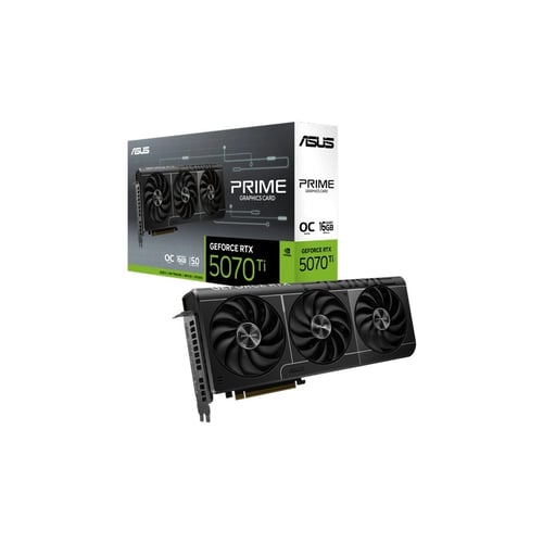 ASUS Prime RTX 5070 Ti OC 16GB GDDR7 Graphics Card - Graphics Cards