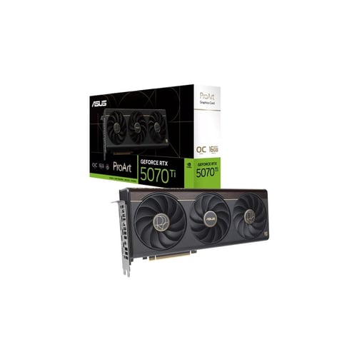 Asus ProArt RTX 5070 Ti OC 16GB GDDR7 Graphics Card - Graphics Cards