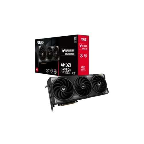 ASUS TUF Gaming RX 9070 XT OC Edition 16GB GDDR6 Graphics Card - Graphics Cards