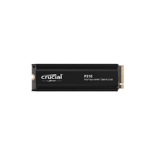 Crucial P310 NVMe 1TB Gen4 SSD with Heatsink - SSD & Storage