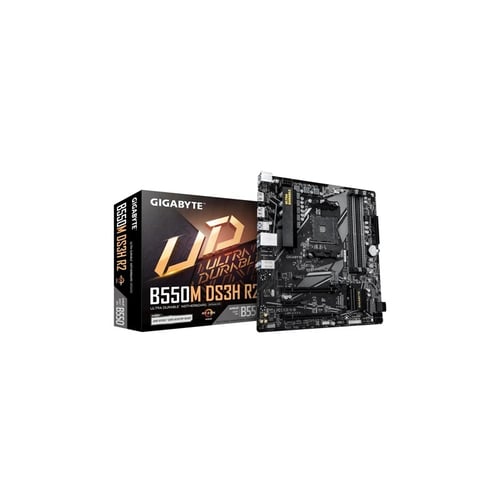 Gigabyte B550M DS3H R2 M-ATX Motherboard - Motherboards