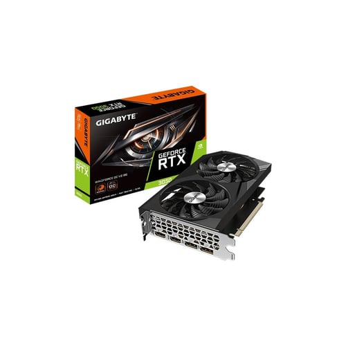 Gigabyte RTX 3050 Windforce OC V2 8GB Gaming Graphics Card - Graphics Cards