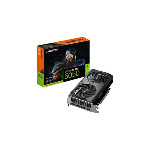 Gigabyte RTX 5050 Windforce OC 8GB GDDR6 Graphics Card - Graphics Cards