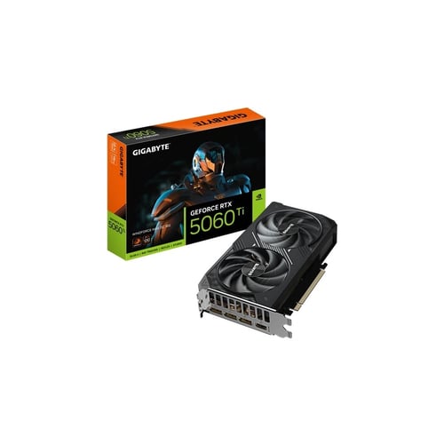 Gigabyte RTX 5060 Ti Windforce Max OC 16GB GDDR7 Graphics Card - Graphics Cards