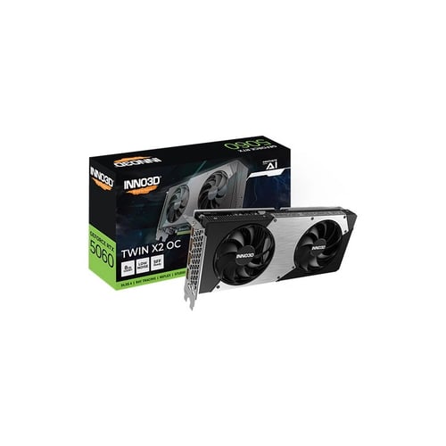 INNO3D RTX 5060 Twin X2 OC SFF 8GB GDDR7 Graphics Card - Graphics Cards