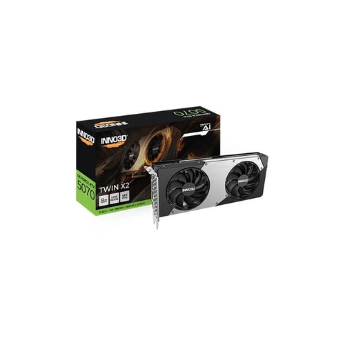 Inno3d RTX 5070 Twin X2 SFF 12GB GDDR7 Graphics Card - Graphics Cards