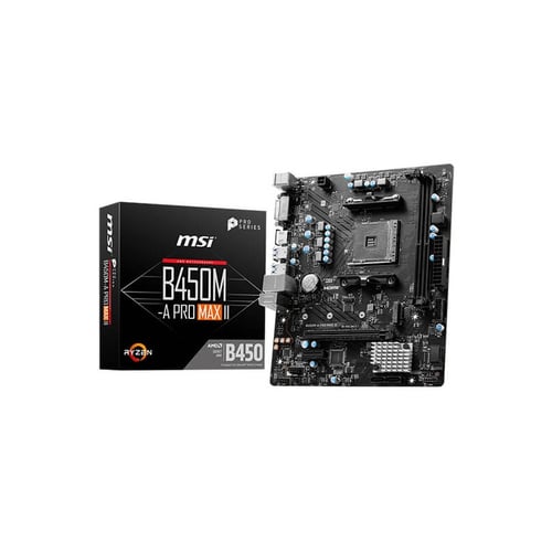 MSI B450M-A Pro Max II Motherboard - Motherboards