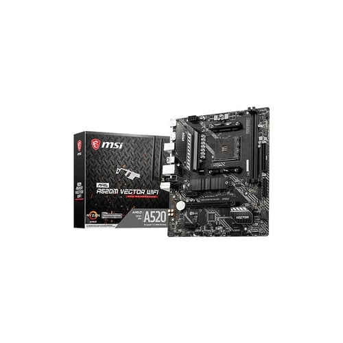 MSI MAG A520M VECTOR WIFI M-ATX Motherboard - Motherboards