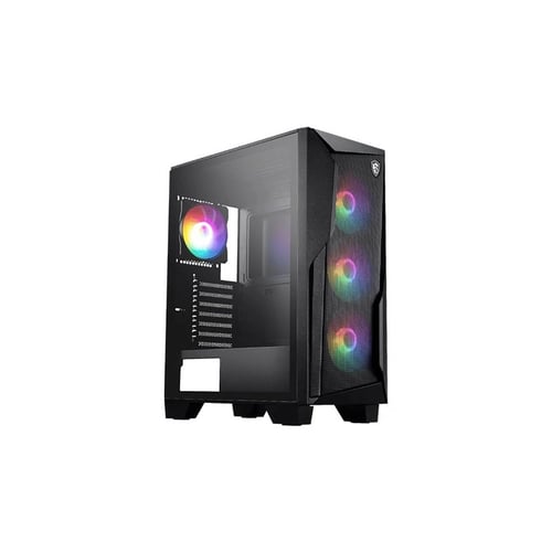 MSI Mag Forge 130A Airflow Auto RGB ATX Mid Tower Case - Cabinets