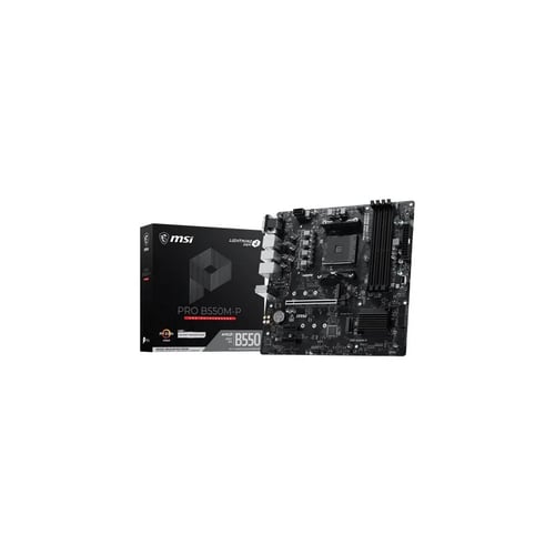 MSI PRO B550M-P M-ATX Motherboard - Motherboards