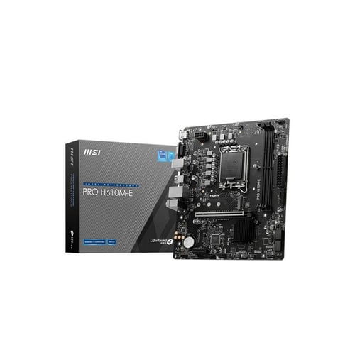 MSI Pro H610M-E DDR5 Motherboard - Motherboards