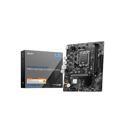 MSI PRO H610M-S WIFI DDR4 Motherboard - Motherboards