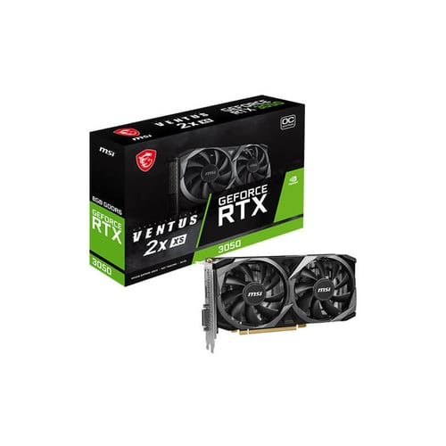 MSI RTX 3050 Ventus 2X XS OC 8GB Graphics Card - Graphics Cards