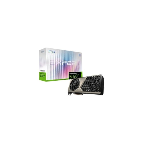 MSI RTX 5070 Ti Expert OC 16GB GDDR7 Graphics Card - Graphics Cards